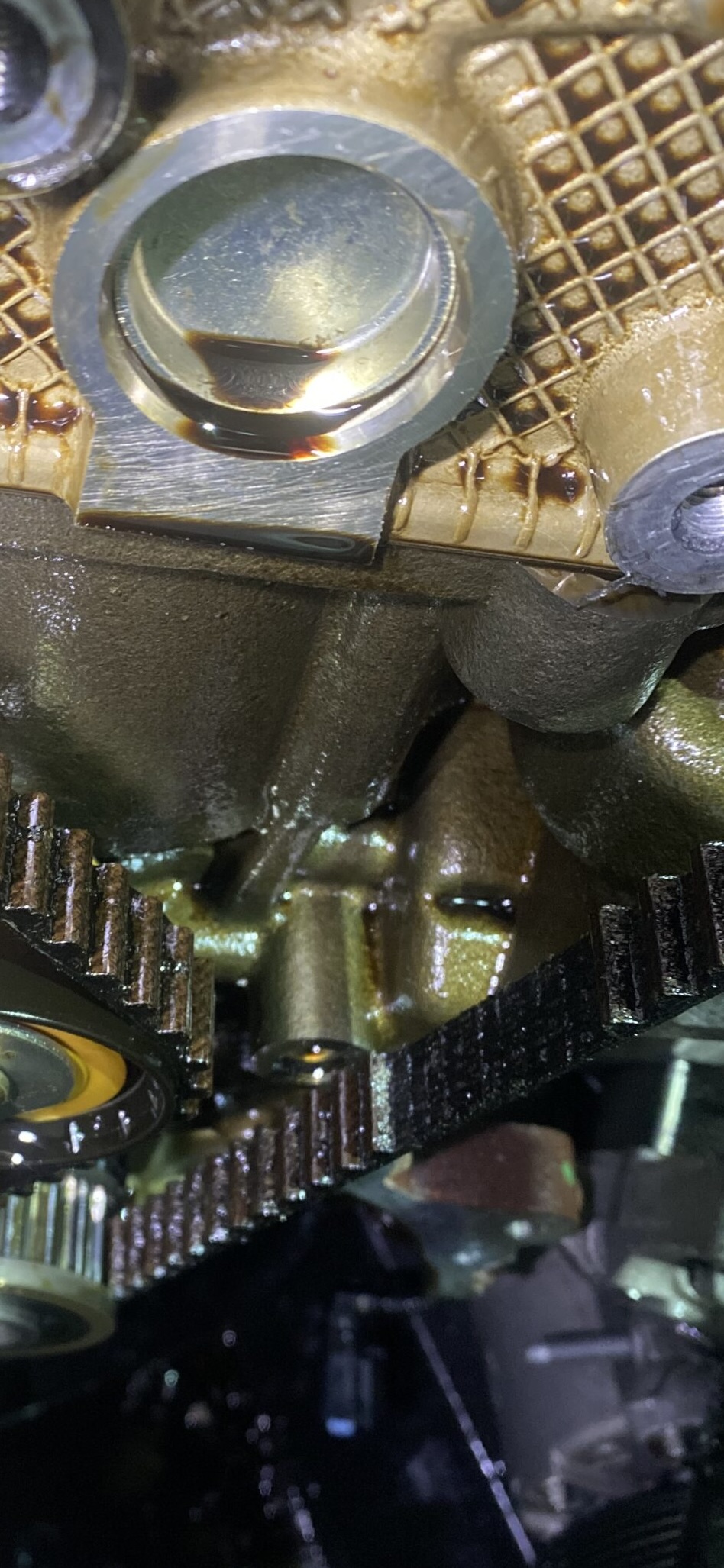 Distributieriem missende tanden